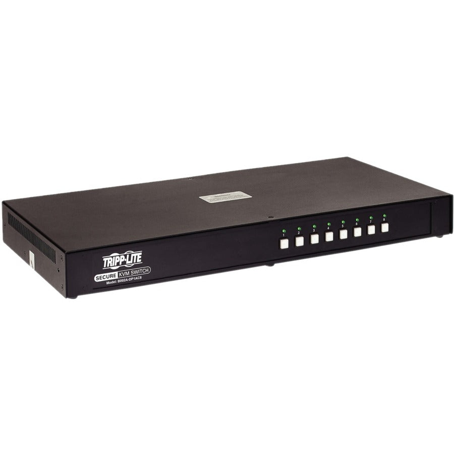 Commutateur KVM DisplayPort 8 ports certifié NIAP PP3.0 Tripp Lite par Eaton B002A-DP1AC8 B002A-DP1AC8