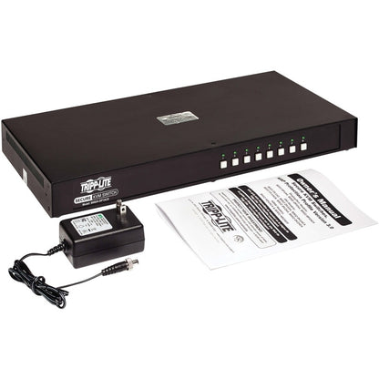 Commutateur KVM DisplayPort 8 ports certifié NIAP PP3.0 Tripp Lite par Eaton B002A-DP1AC8 B002A-DP1AC8