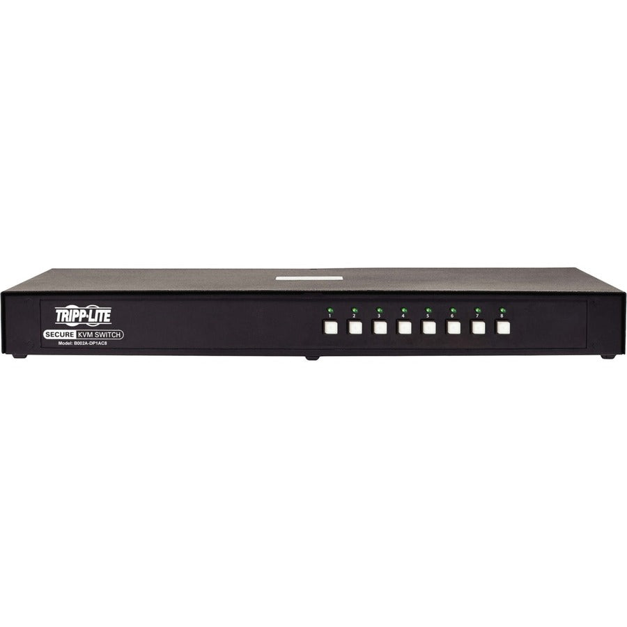 Commutateur KVM DisplayPort 8 ports certifié NIAP PP3.0 Tripp Lite par Eaton B002A-DP1AC8 B002A-DP1AC8