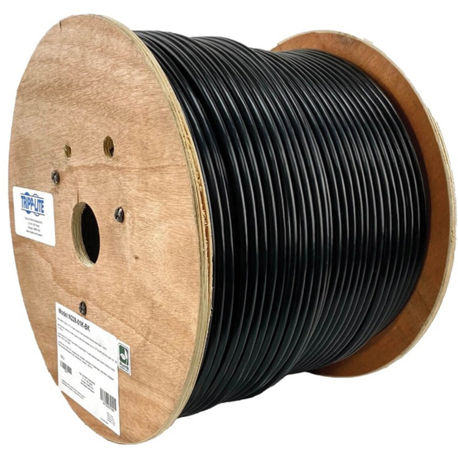 Câble Ethernet Cat6/6e Tripp Lite par Eaton, noir, 1000 pi N228-01K-BK