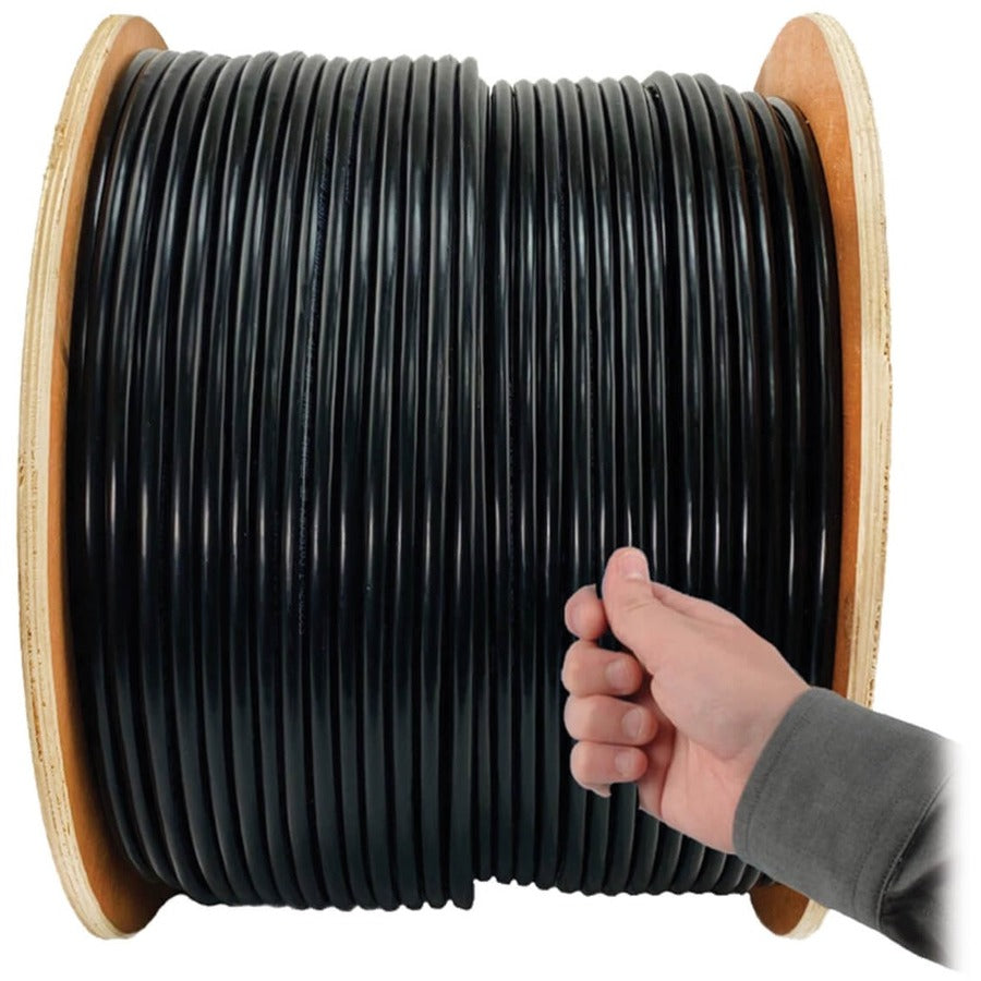 Câble Ethernet Cat6/6e Tripp Lite par Eaton, noir, 1000 pi N228-01K-BK