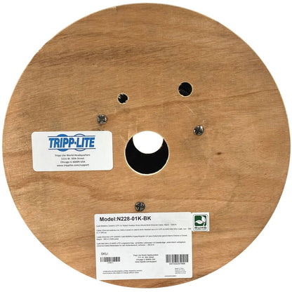 Câble Ethernet Cat6/6e Tripp Lite par Eaton, noir, 1000 pi N228-01K-BK