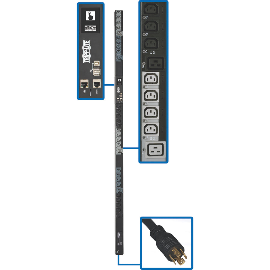 PDU3EVSR6L2120 Tripp Lite par Eaton à 30 prises PDU3EVSR6L2120