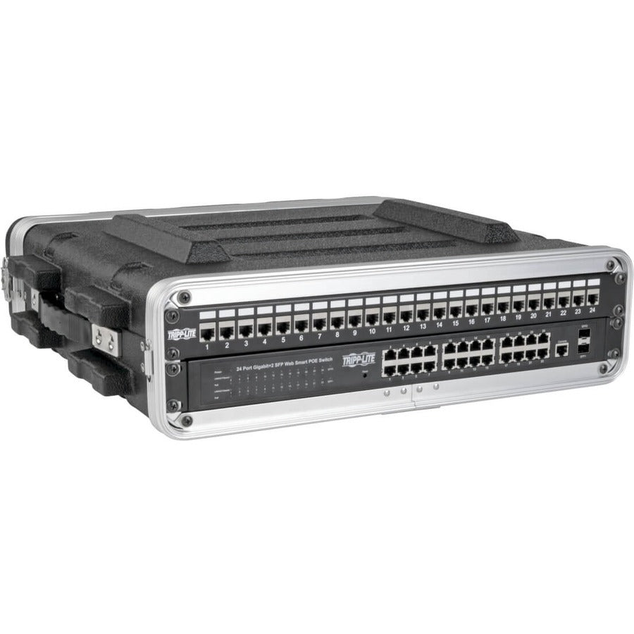 Mallette de transport pour équipement de rack de serveur Tripp Lite by Eaton 2U ABS pour expédition et transport SRCASE2U