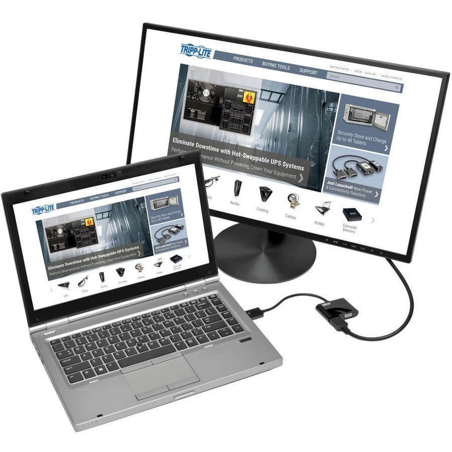 Câble audio/vidéo DisplayPort/HDMI/VGA Tripp Lite par Eaton P136-06N-HVV2BP P136-06N-HVV2BP