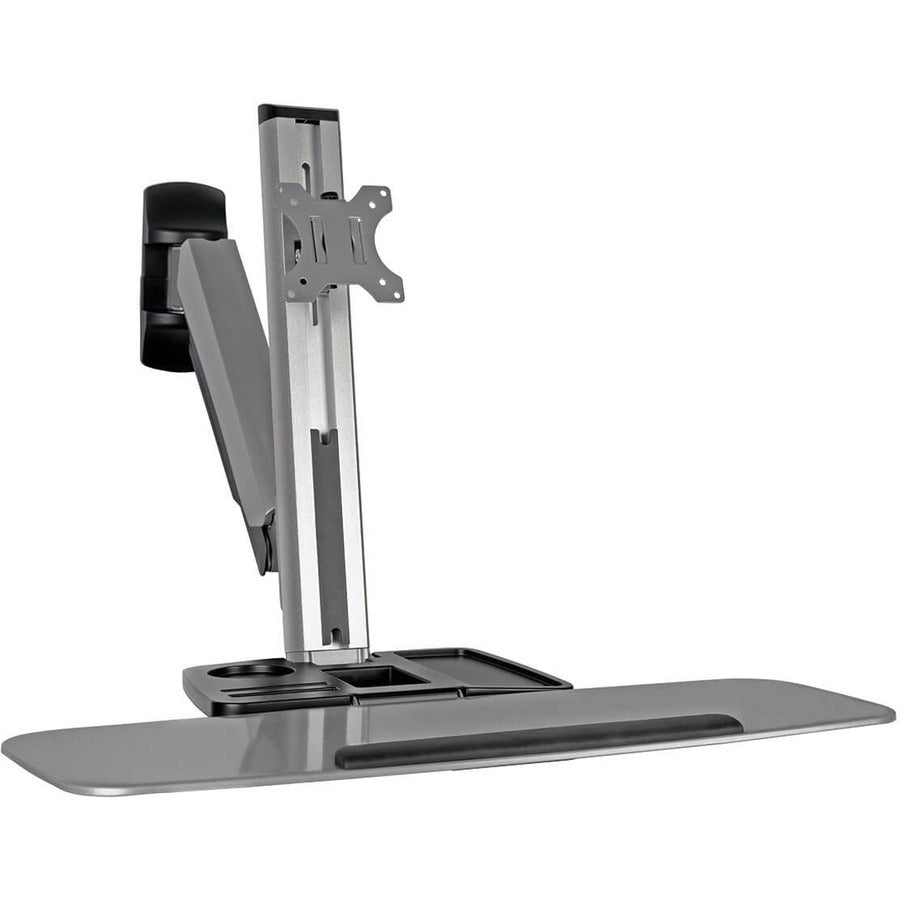 Support mural Tripp Lite by Eaton WorkWise WWSS1332W pour écran plat, téléviseur, clavier, téléphone, ventilateur - Noir WWSS1332W