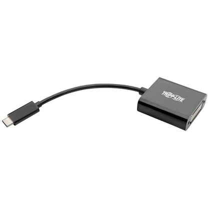 Adaptateur USB-C vers DVI Tripp Lite par Eaton, USB 3.1, Thunderbolt 3, 1080p - M/F, noir U444-06N-DVIBAM