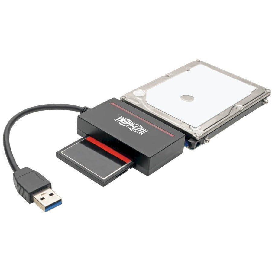 Station d'accueil pour disque dur Tripp Lite by Eaton U338-CF-SATA-5G - Interface hôte USB 3.1 externe - Noir U338-CF-SATA-5G