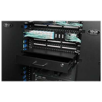 Tiroir de rangement verrouillable pour montage en rack SmartRack 2U de Tripp Lite par Eaton SRDRAWER2U