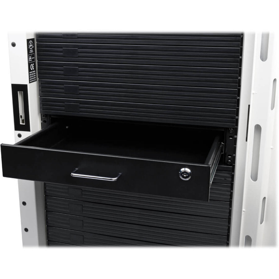 Tiroir de rangement verrouillable pour montage en rack SmartRack 2U de Tripp Lite par Eaton SRDRAWER2U