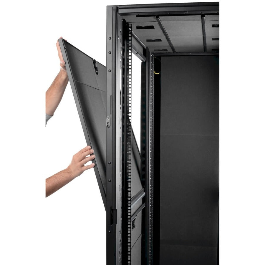 Armoire de serveur silencieuse 42U SmartRack SRQP42UB de Tripp Lite par Eaton SRQP42UB