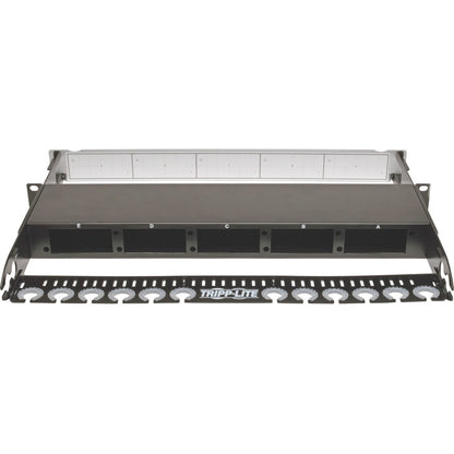 Panneau de boîtier de fibre optique à montage en rack haute densité Tripp Lite 5 cassettes 1URM N482-01U