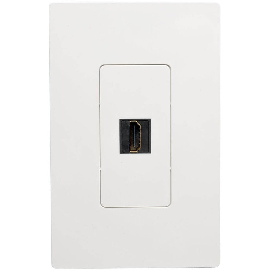Coupleur HDMI 1 pi Tripp Lite Keystone Montage sur panneau coudé F/F Noir 1' P164-001-KPA-BK