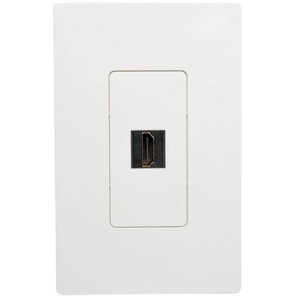 Coupleur HDMI 1 pi Tripp Lite Keystone Montage sur panneau coudé F/F Noir 1' P164-001-KPA-BK