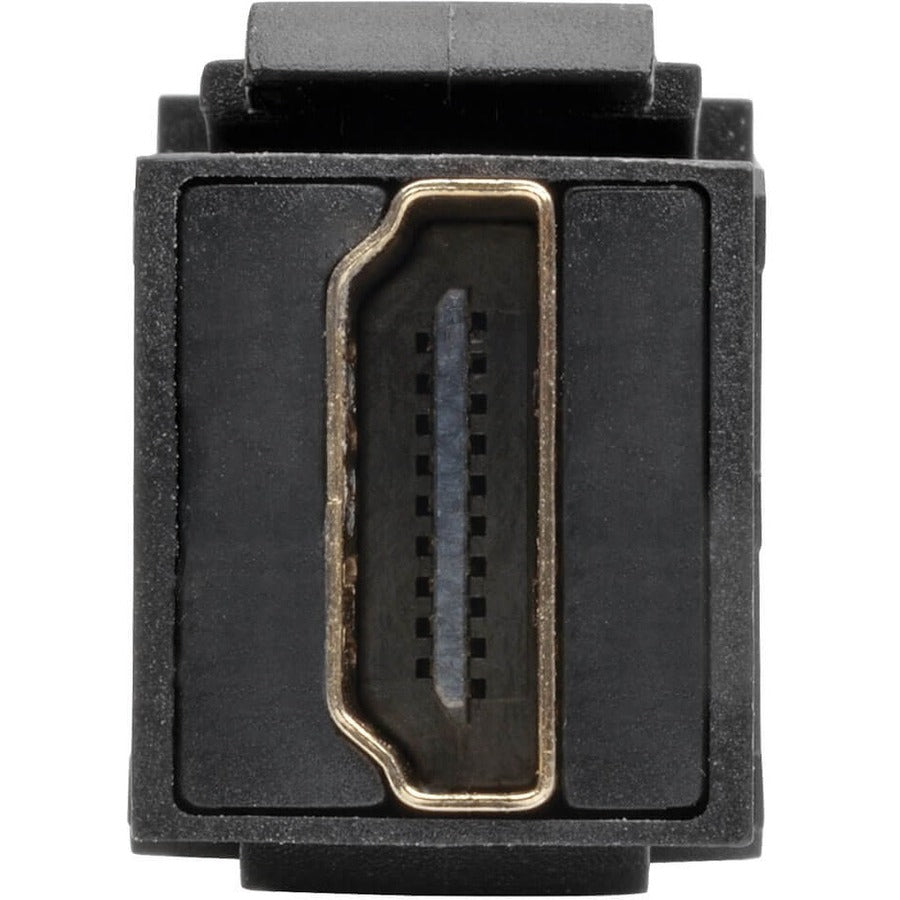 Coupleur HDMI 1 pi Tripp Lite Keystone Montage sur panneau coudé F/F Noir 1' P164-001-KPA-BK