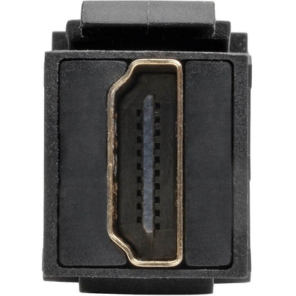 Coupleur HDMI 1 pi Tripp Lite Keystone Montage sur panneau coudé F/F Noir 1' P164-001-KPA-BK