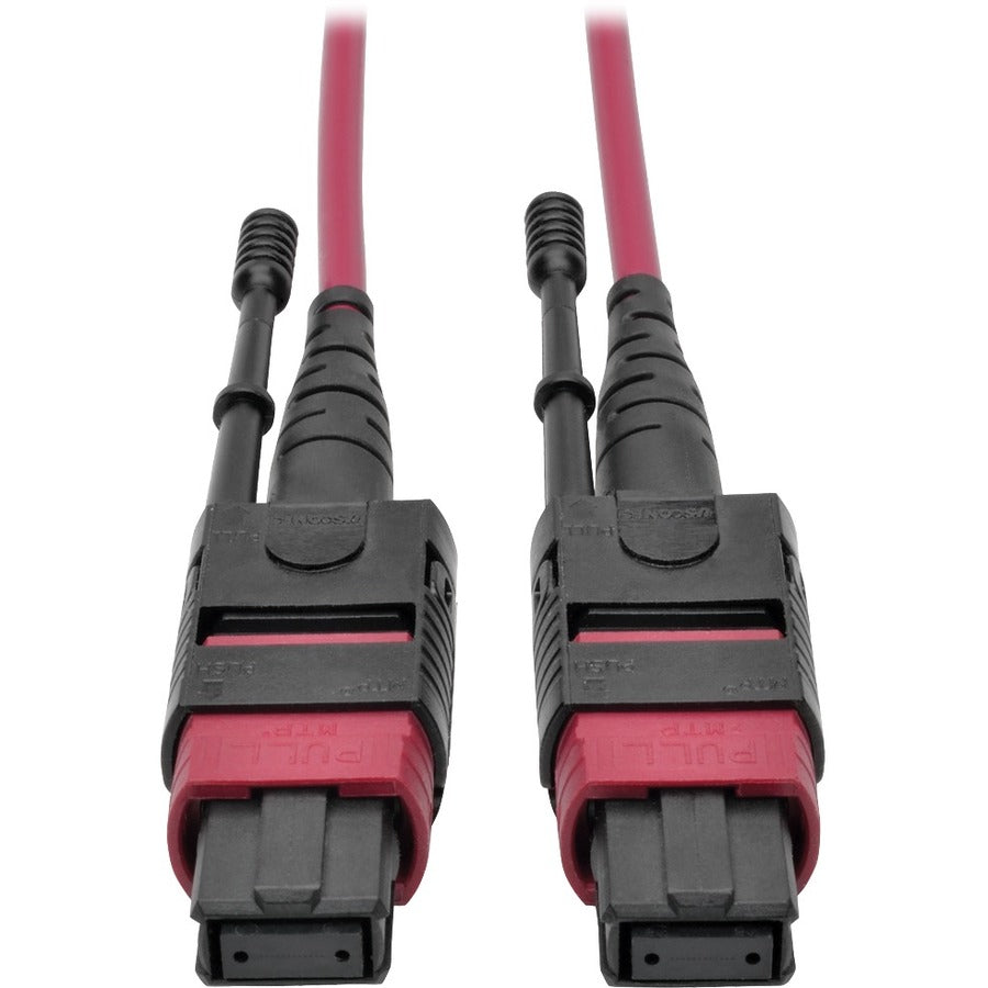 Câble de raccordement multimode MTP/MPO Tripp Lite par Eaton N845-15M-12-MG, magenta, 15 m N845-15M-12-MG