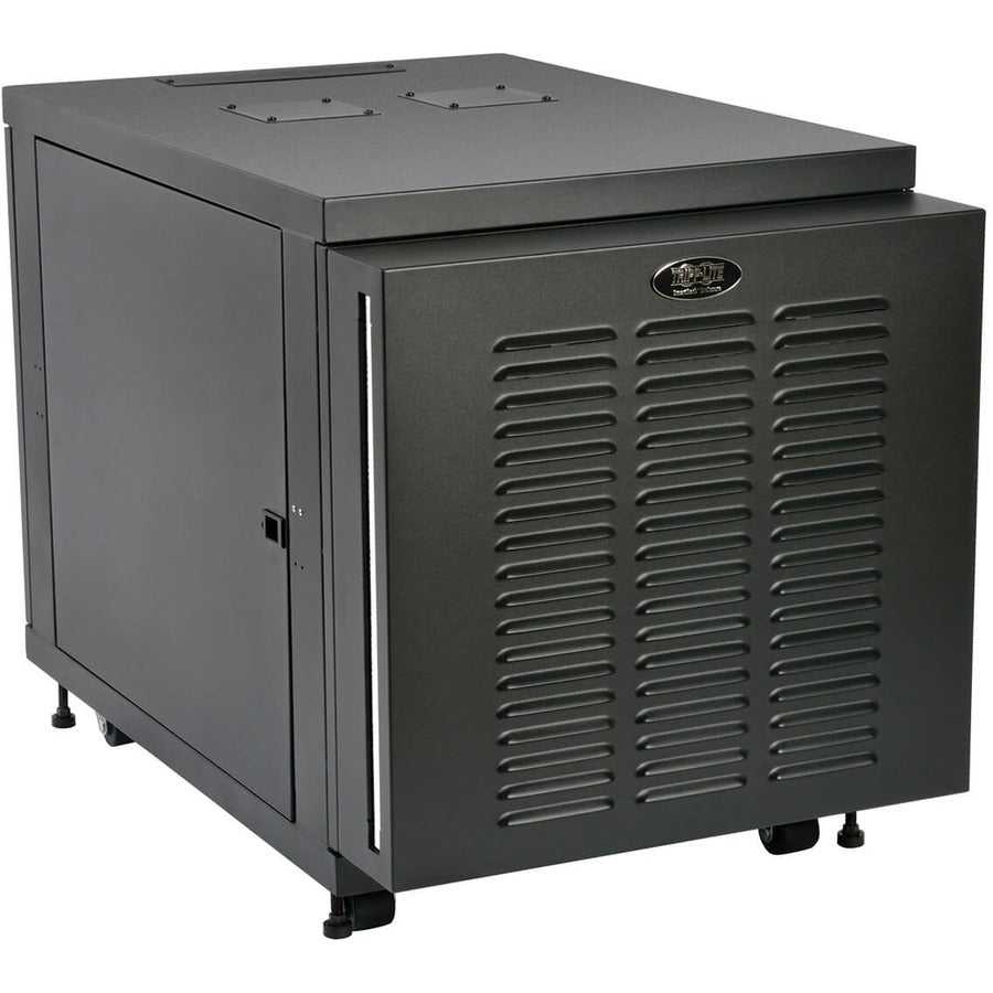 Boîtier industriel au sol 12U SmartRack de Tripp Lite par Eaton (portes et panneaux latéraux inclus) SR12UBFFD