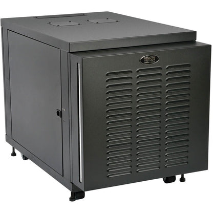 Boîtier industriel au sol 12U SmartRack de Tripp Lite par Eaton (portes et panneaux latéraux inclus) SR12UBFFD