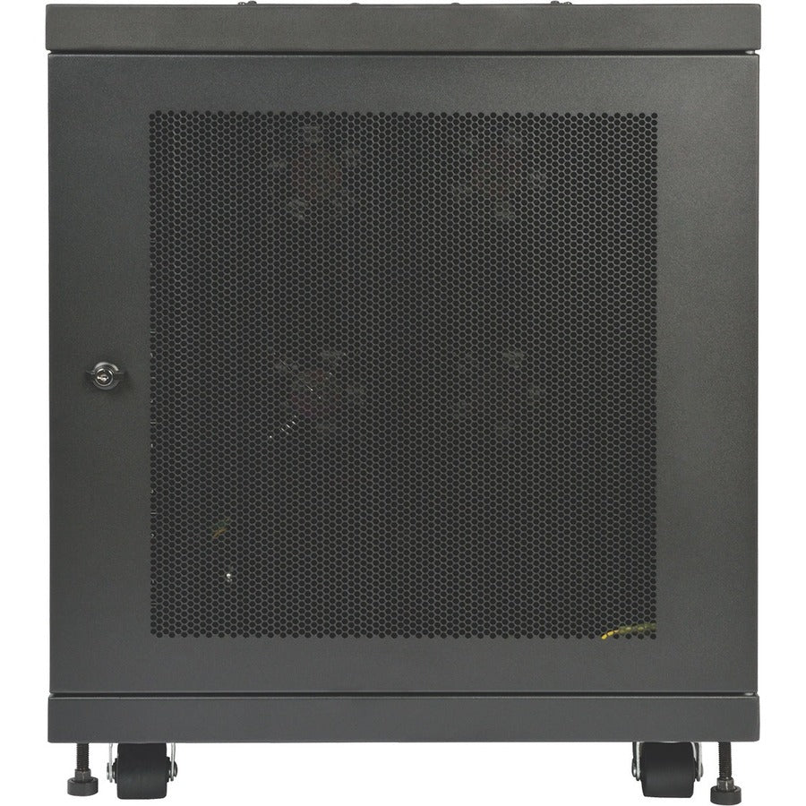 Boîtier industriel au sol 12U SmartRack de Tripp Lite par Eaton (portes et panneaux latéraux inclus) SR12UBFFD