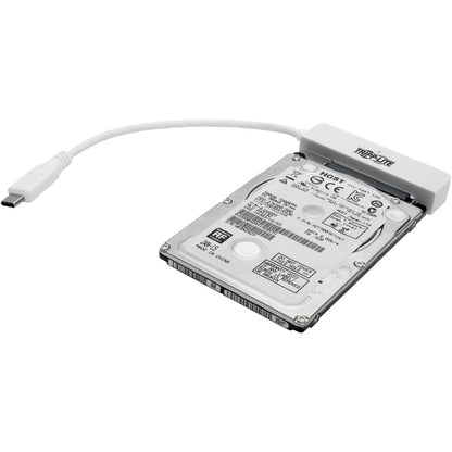 Câble adaptateur USB 3.1 Gen 1 vers SATA III Tripp Lite par Eaton U438-06N-G1-W, blanc U438-06N-G1-W