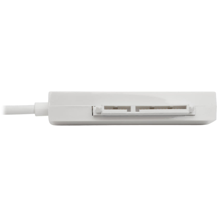 Câble adaptateur USB 3.1 Gen 1 vers SATA III Tripp Lite par Eaton U438-06N-G1-W, blanc U438-06N-G1-W