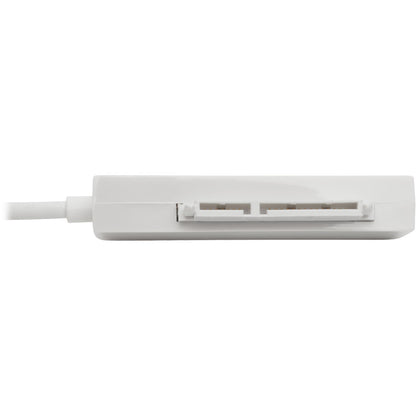 Câble adaptateur USB 3.1 Gen 1 vers SATA III Tripp Lite par Eaton U438-06N-G1-W, blanc U438-06N-G1-W