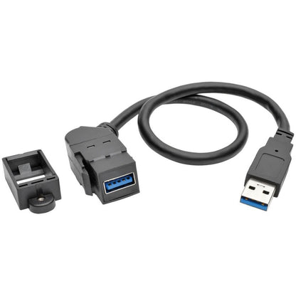 Câble d'extension de transfert de données USB Tripp Lite par Eaton U324-001-KPA-BK U324-001-KPA-BK
