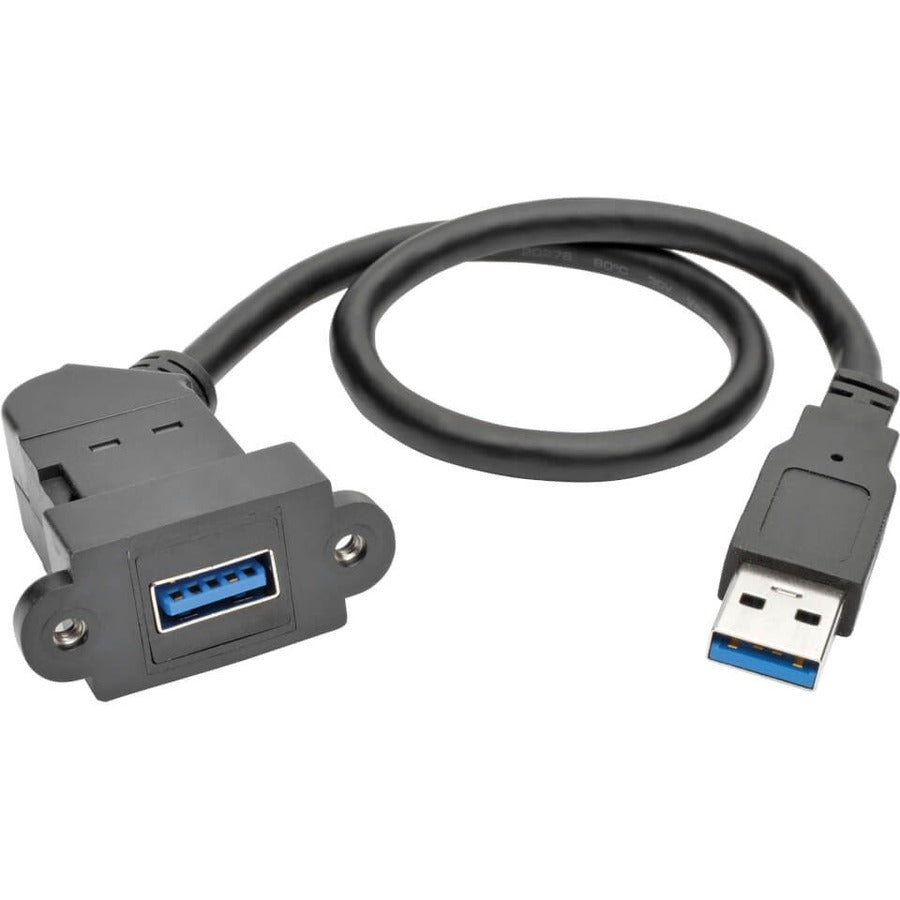 Câble d'extension de transfert de données USB Tripp Lite par Eaton U324-001-KPA-BK U324-001-KPA-BK