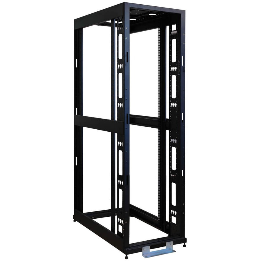 Rack à cadre ouvert haut de gamme SmartRack 45U de profondeur moyenne à 4 montants Tripp Lite par Eaton SR45UBMDEXPND