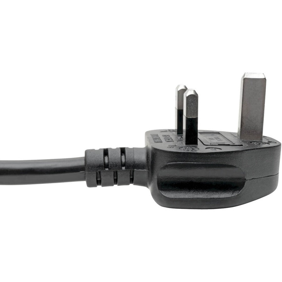 Câble d'alimentation pour ordinateur Tripp Lite 8 pieds Câble britannique C19 vers prise BS-1363 13 A 8' P052-008