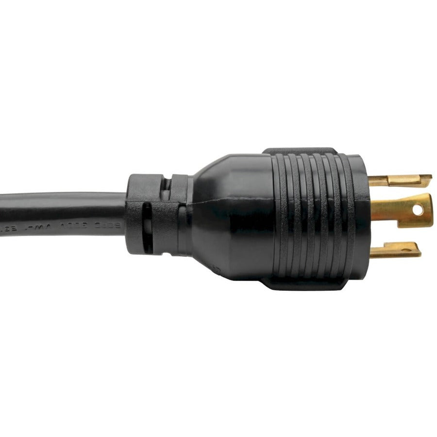 Tripp Lite 8ft Power Cord Extension Cable L6-30P to L6-30R Heavy Duty 30A 10AWG 8' P041-008
