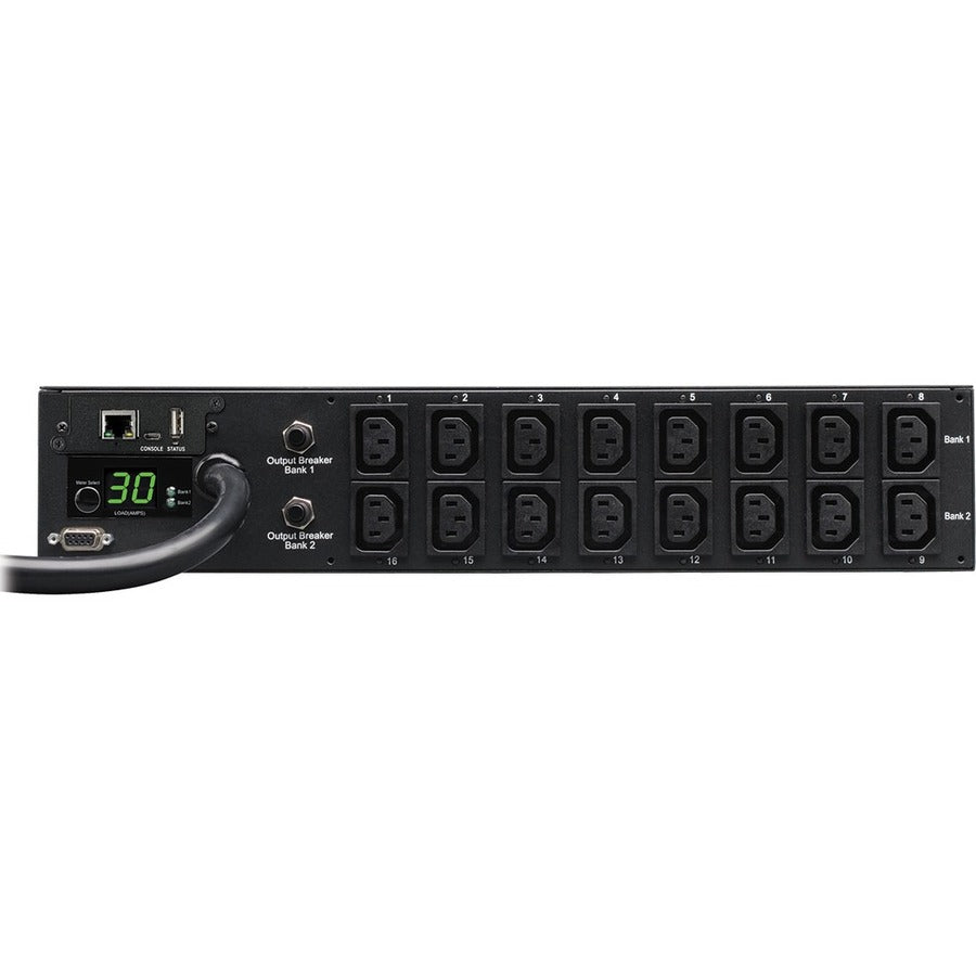 Tripp Lite PDUMH30HVNET PDU commuté 208 V - 240 V 30 A 16 prises PDUMH30HVNET