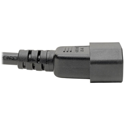 Câble adaptateur d'alimentation pour ordinateur portable Tripp Lite 6 pouces C14 vers C5 2,5 A 18 AWG 6 pouces P014-06N
