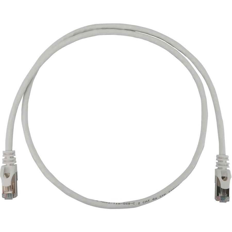 Câble réseau patch Cat6a STP Tripp Lite par Eaton N262-S03-WH N262-S03-WH