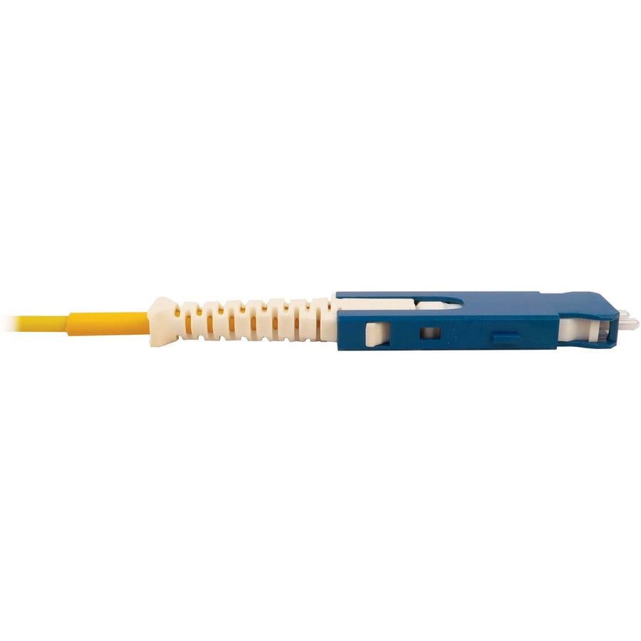 Câble à fibre optique monomode 9/125 OS2 400G Tripp Lite par Eaton N383S-02M, jaune, 2 m (6,6 pi) N383S-02M