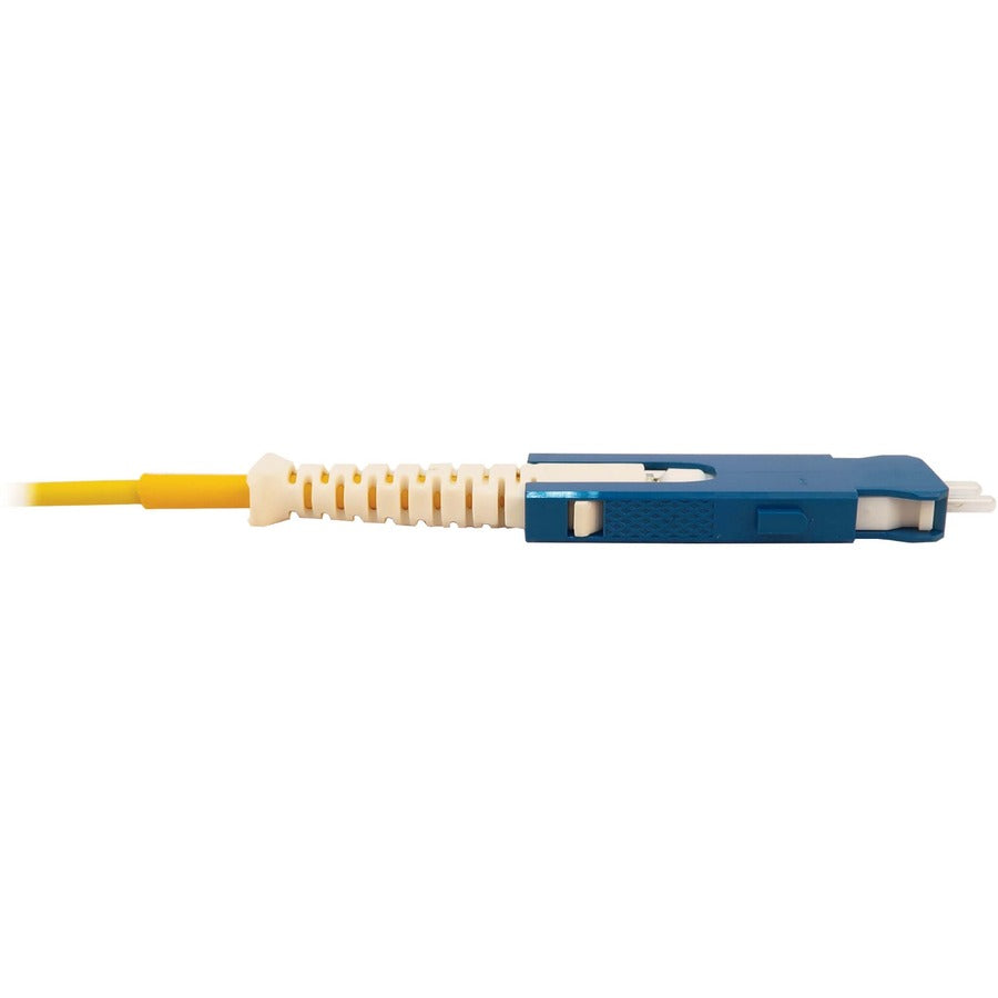 Câble à fibre optique monomode 9/125 OS2 400G Tripp Lite par Eaton N383S-05M, jaune, 5 m (16,4 pi) N383S-05M