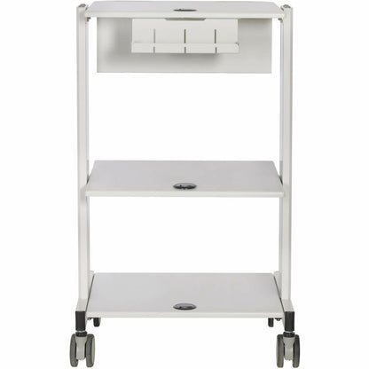 Tripp Lite by Eaton Mobile Workstation with 2x Adjustable Shelves, 2x Metal Drawers, Locking Caster WWSS2DWSTAA