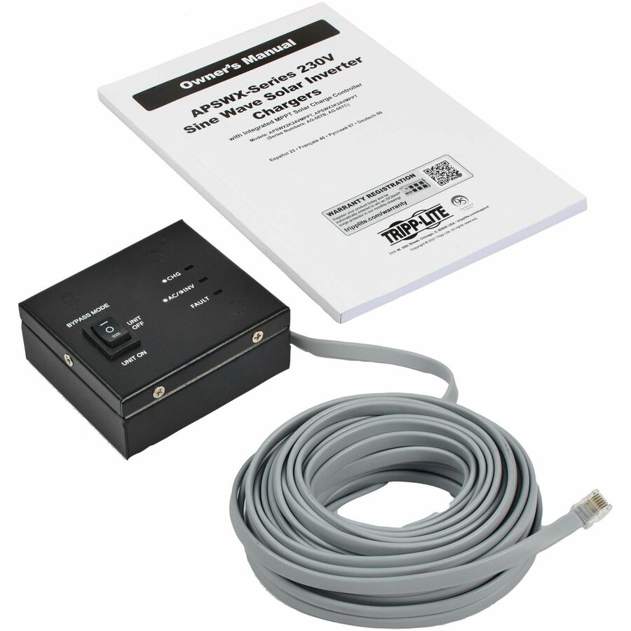 Tripp Lite by Eaton APSWX3K24VMPPT Sine Wave Solar Inverter/Charger APSWX3K24VMPPT