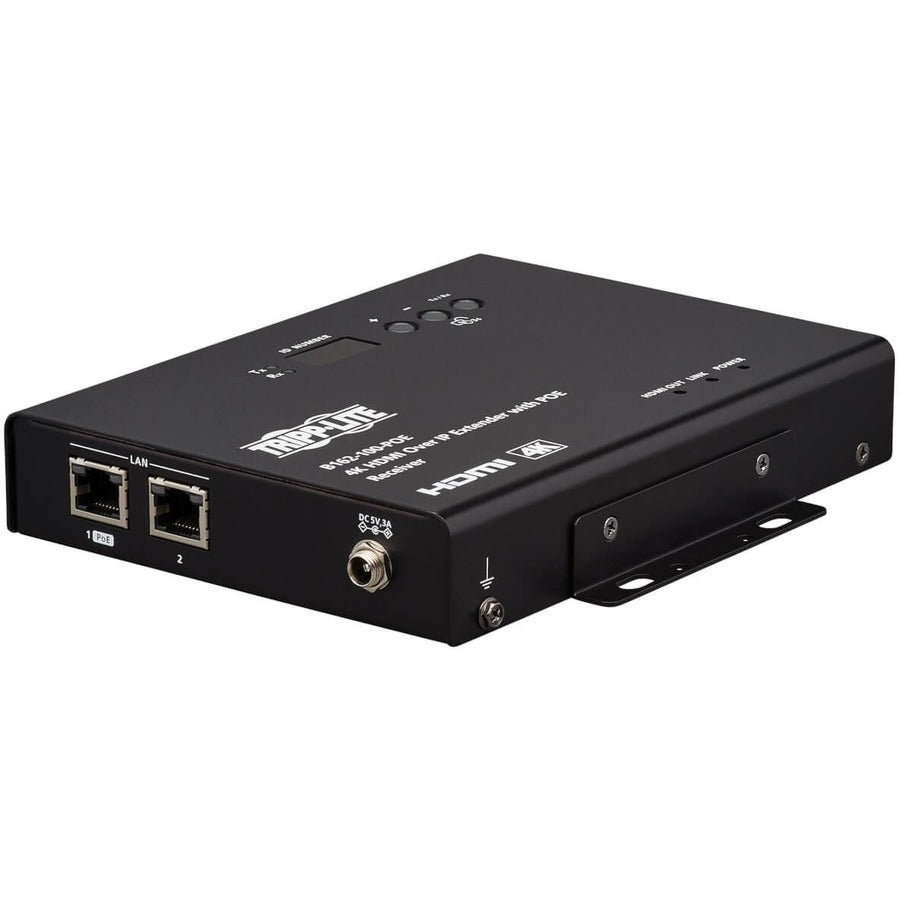 Émetteur d'extension HDMI sur IP Tripp Lite par Eaton - 4K, 4:4:4, PoE, 100 m (328 pi) B162-001-POE