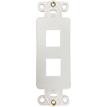 Prise murale antibactérienne à 2 ports Tripp Lite by Eaton N042DAB-002V-IV, ivoire N042DAB-002V-IV