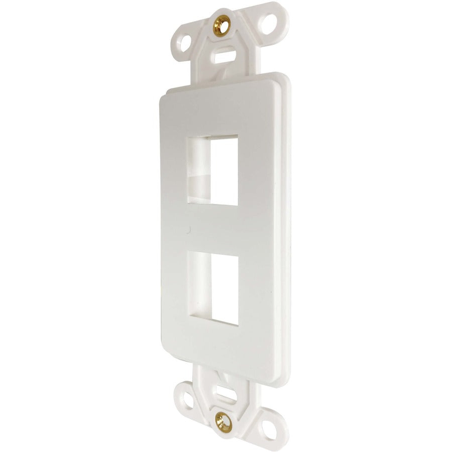 Prise murale antibactérienne à 2 ports Tripp Lite by Eaton N042DAB-002V-IV, ivoire N042DAB-002V-IV