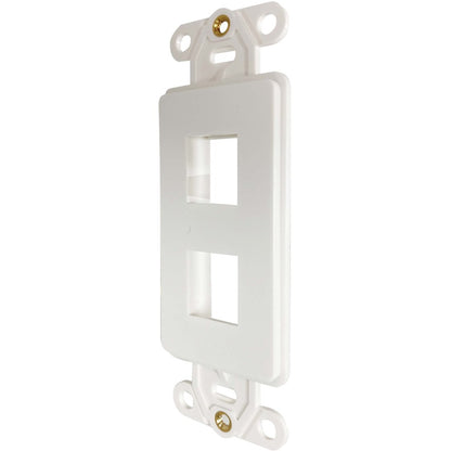 Prise murale antibactérienne à 2 ports Tripp Lite by Eaton N042DAB-002V-IV, ivoire N042DAB-002V-IV
