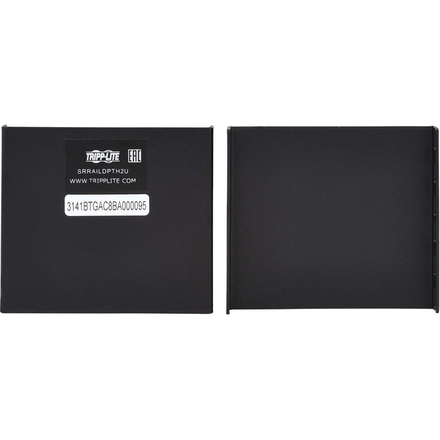 Kit de rails de montage Tripp Lite by Eaton SmartRack SRRAILDPTH2U pour serveur en rack, équipement en rack, boîtier - Noir SRRAILDPTH2U
