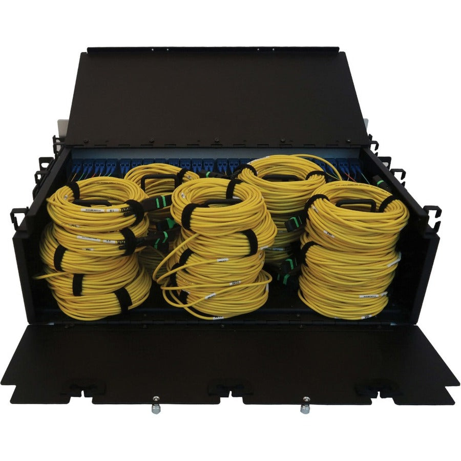Panneau de brassage à fibre optique préchargé Tripp Lite by Eaton N48S-24M8L4-10 N48S-24M8L4-10