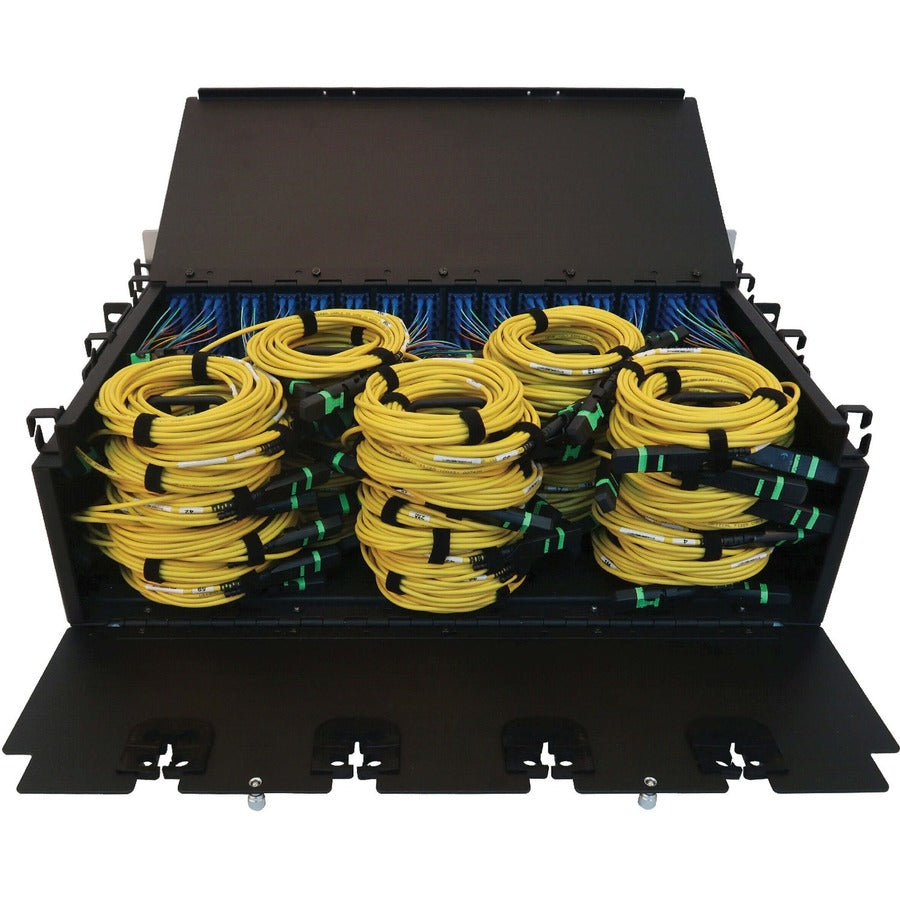Panneau de brassage à fibre optique préchargé Tripp Lite by Eaton N48S-64M8L4-03 N48S-64M8L4-03