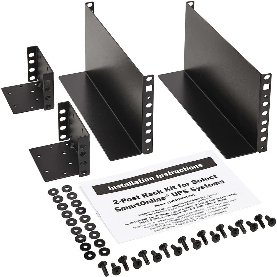 Support de montage en rack Tripp Lite par Eaton 2POSTRMKITMB pour onduleur, PDU 2POSTRMKITMB