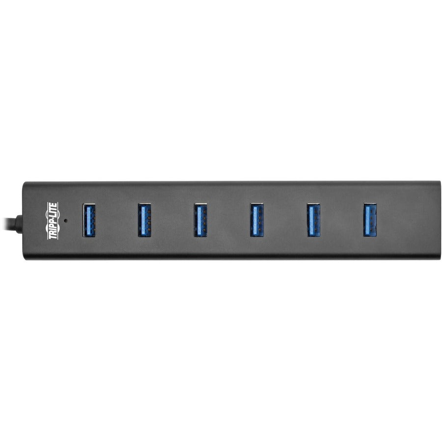 Mini-concentrateur USB-A à 7 ports Tripp Lite par Eaton U360-007-AL-INT U360-007-AL-INT