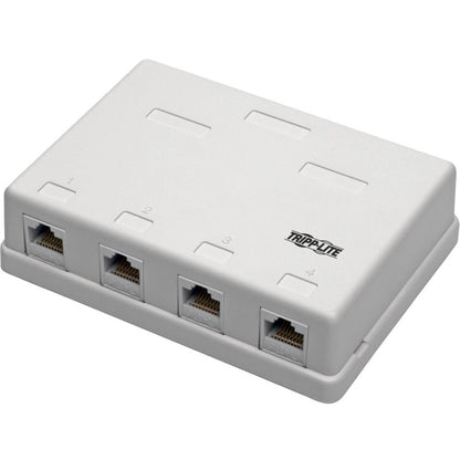 Boîtier de montage Tripp Lite par Eaton N236-004-WH - Blanc N236-004-WH