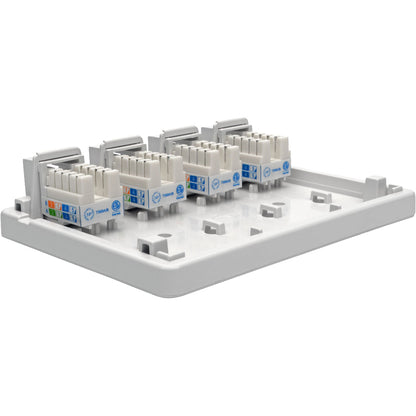 Boîtier de montage Tripp Lite par Eaton N236-004-WH - Blanc N236-004-WH
